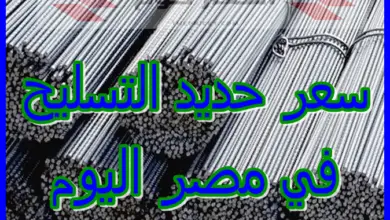 سعر حديد التسليح في مصر اليوم