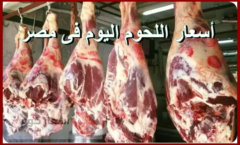 أسعار اللحمة اليوم في مصر
